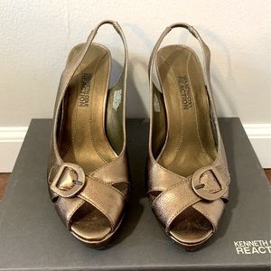 Bronze Kenneth Cole Heels